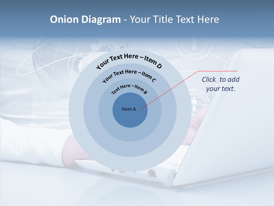 Man Teamwork Figure PowerPoint Template