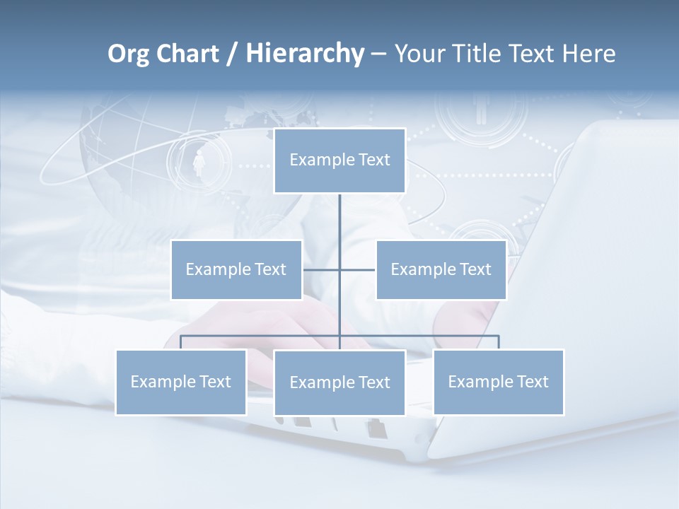 Man Teamwork Figure PowerPoint Template