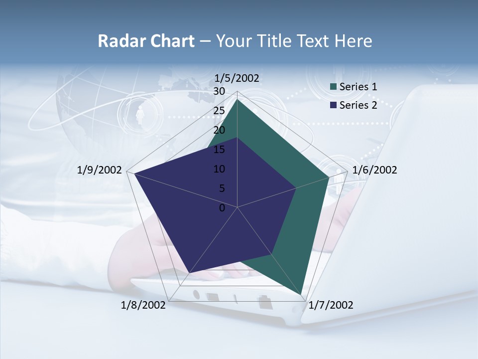 Man Teamwork Figure PowerPoint Template