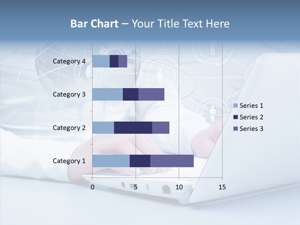 Man Teamwork Figure PowerPoint Template