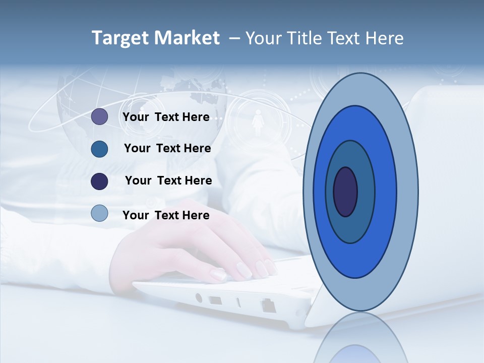 Man Teamwork Figure PowerPoint Template