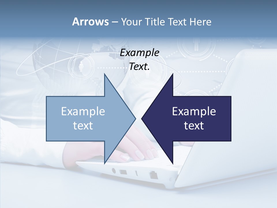Man Teamwork Figure PowerPoint Template