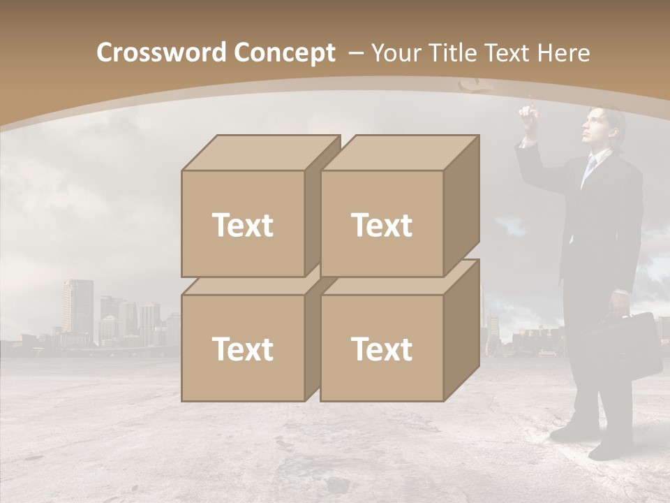 Concepts Black Euro PowerPoint Template