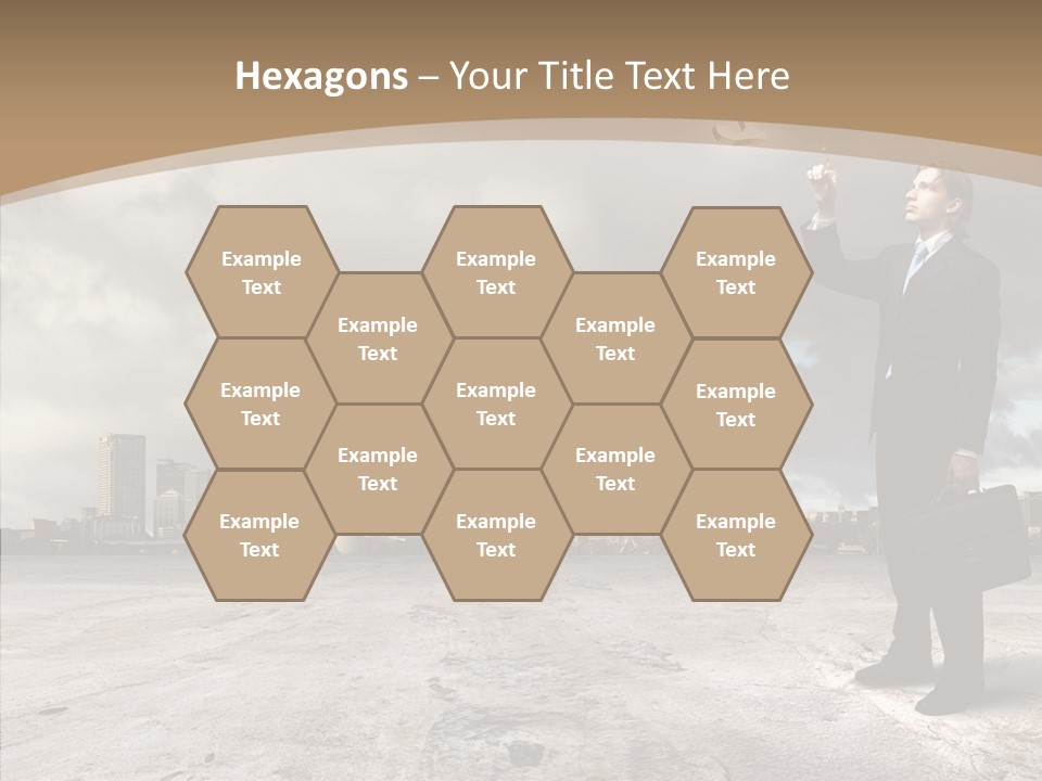 Concepts Black Euro PowerPoint Template