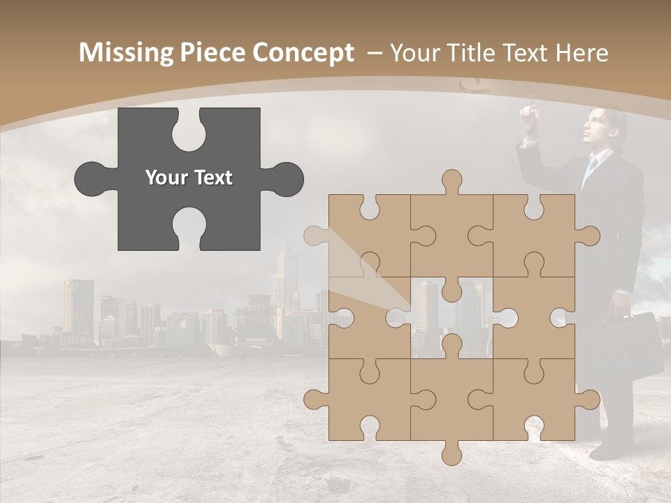 Concepts Black Euro PowerPoint Template