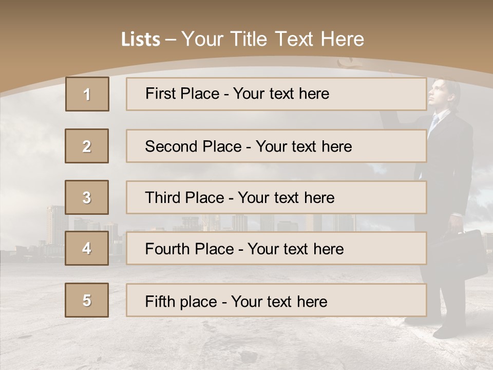Concepts Black Euro PowerPoint Template