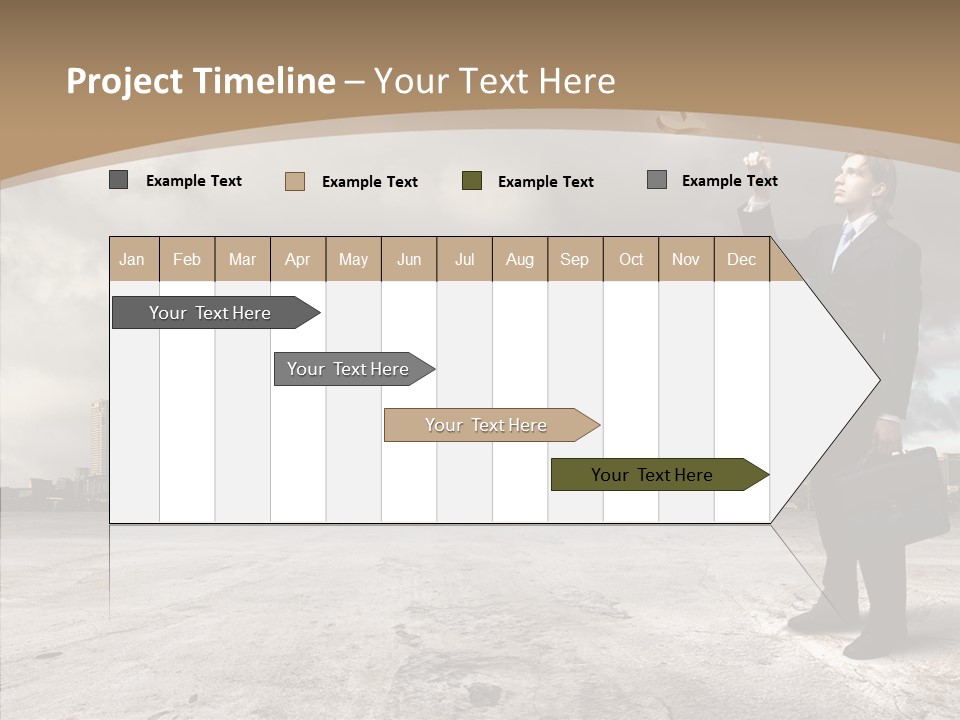 Concepts Black Euro PowerPoint Template