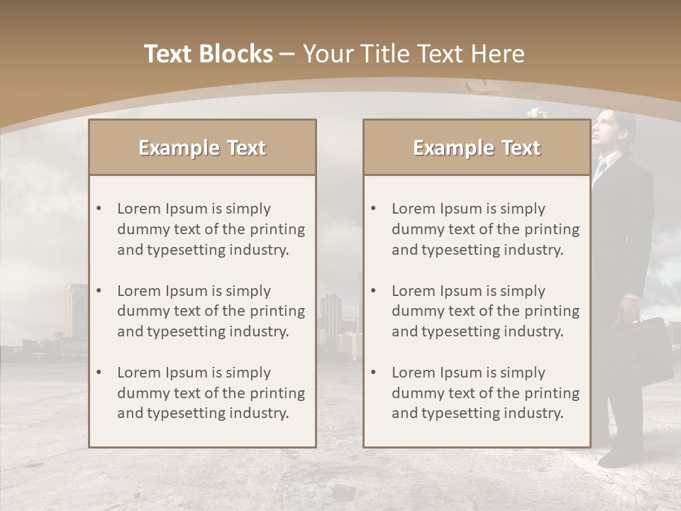 Concepts Black Euro PowerPoint Template