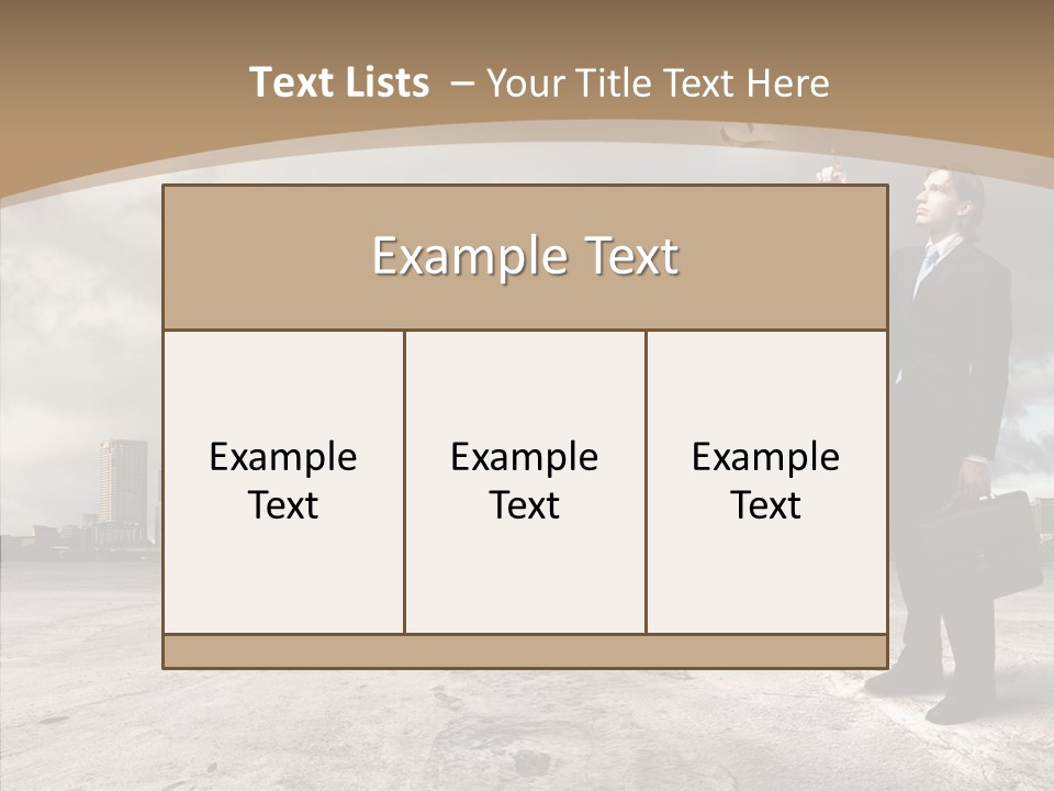 Concepts Black Euro PowerPoint Template