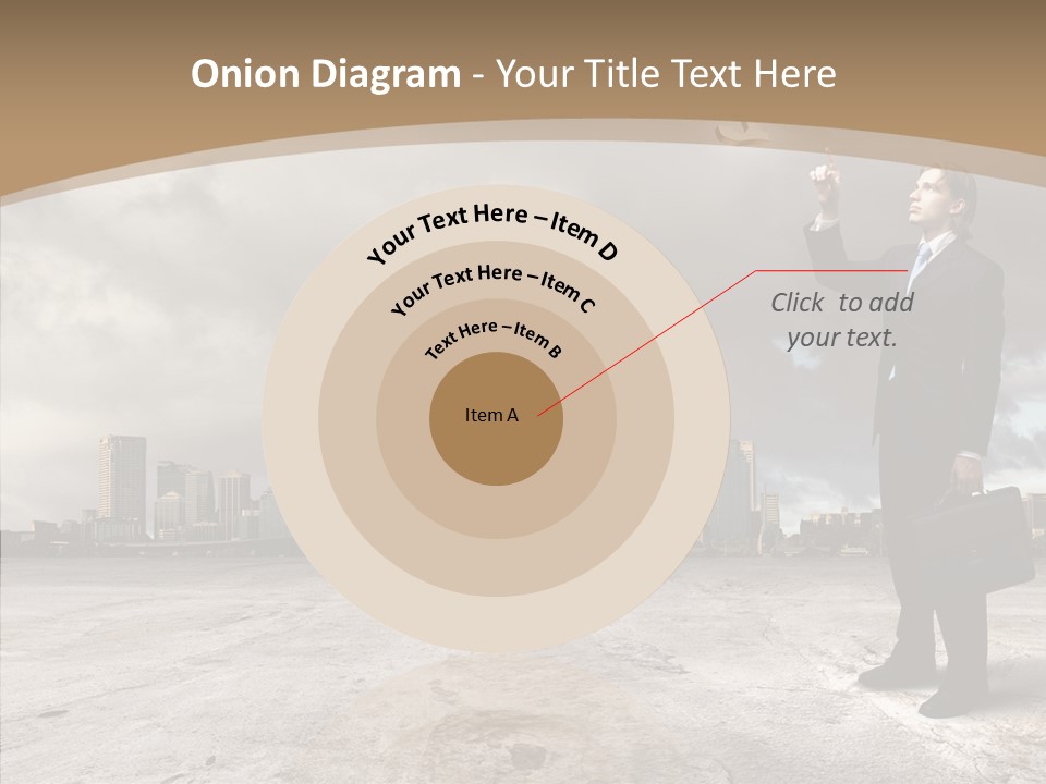 Concepts Black Euro PowerPoint Template