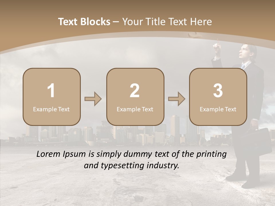 Concepts Black Euro PowerPoint Template