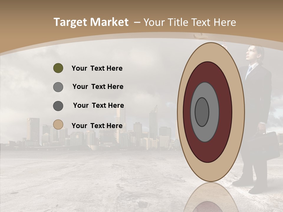 Concepts Black Euro PowerPoint Template