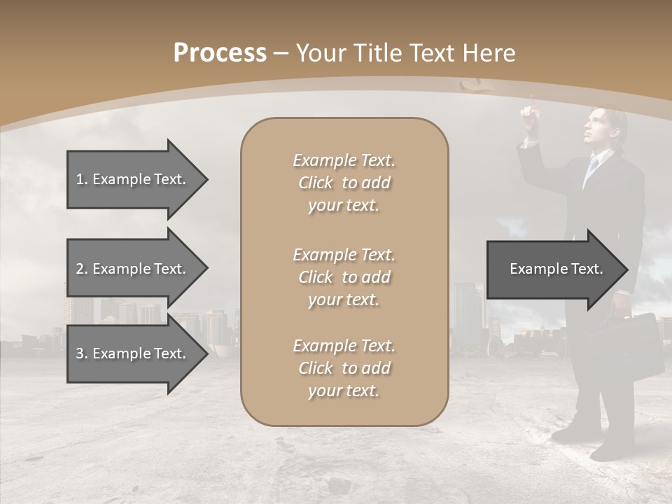 Concepts Black Euro PowerPoint Template
