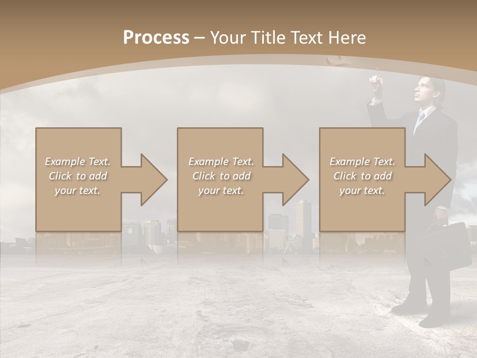 Concepts Black Euro PowerPoint Template