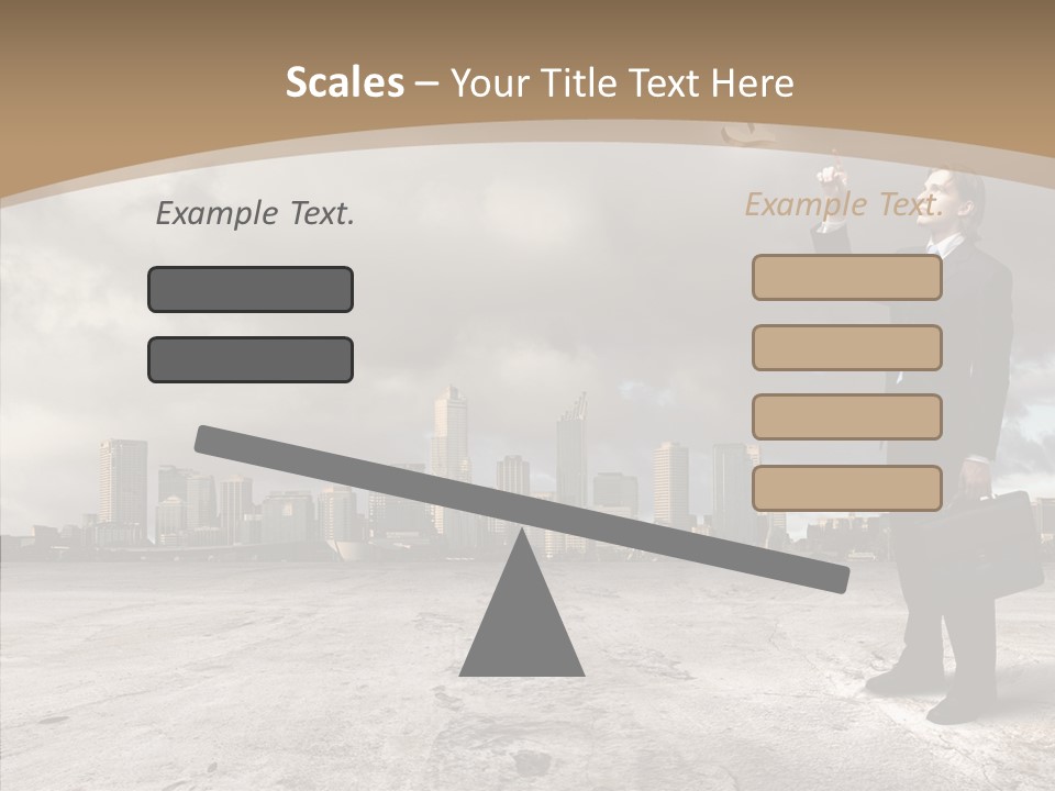 Concepts Black Euro PowerPoint Template
