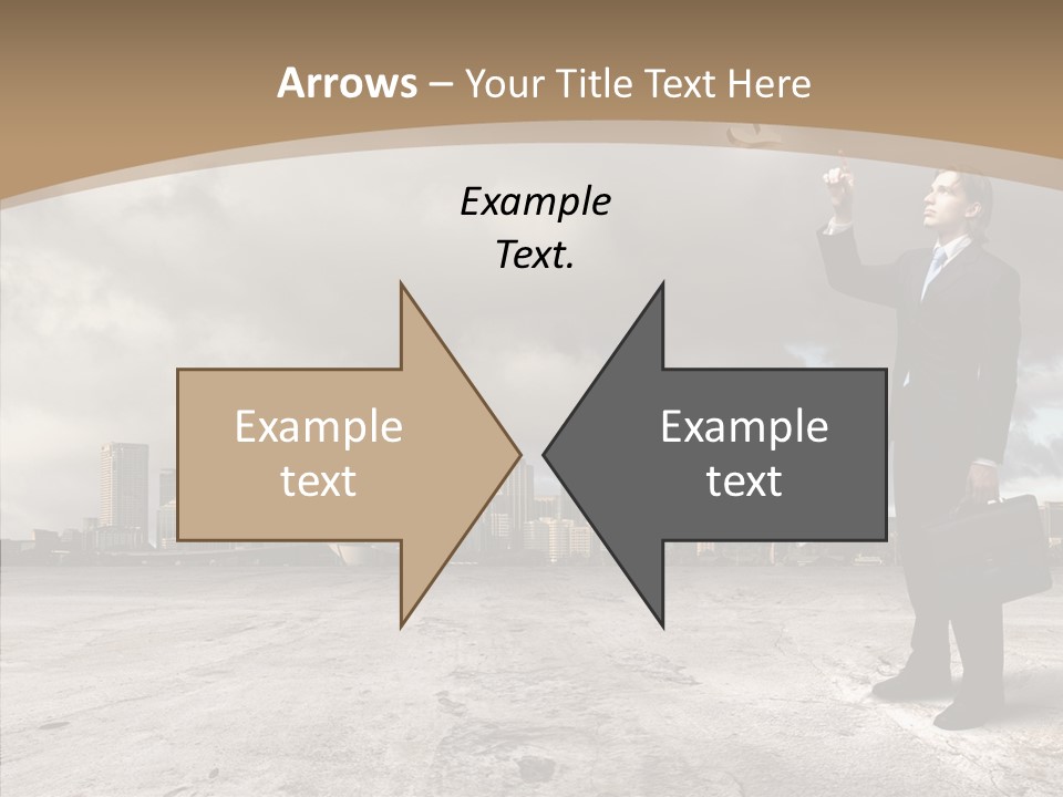 Concepts Black Euro PowerPoint Template