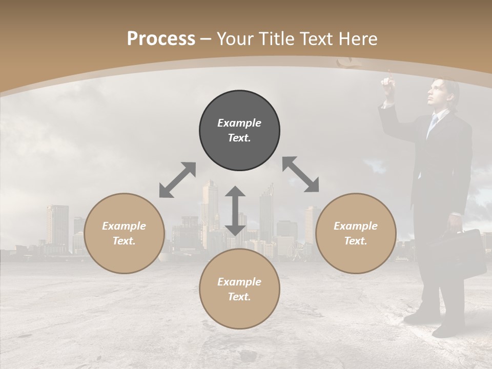 Concepts Black Euro PowerPoint Template