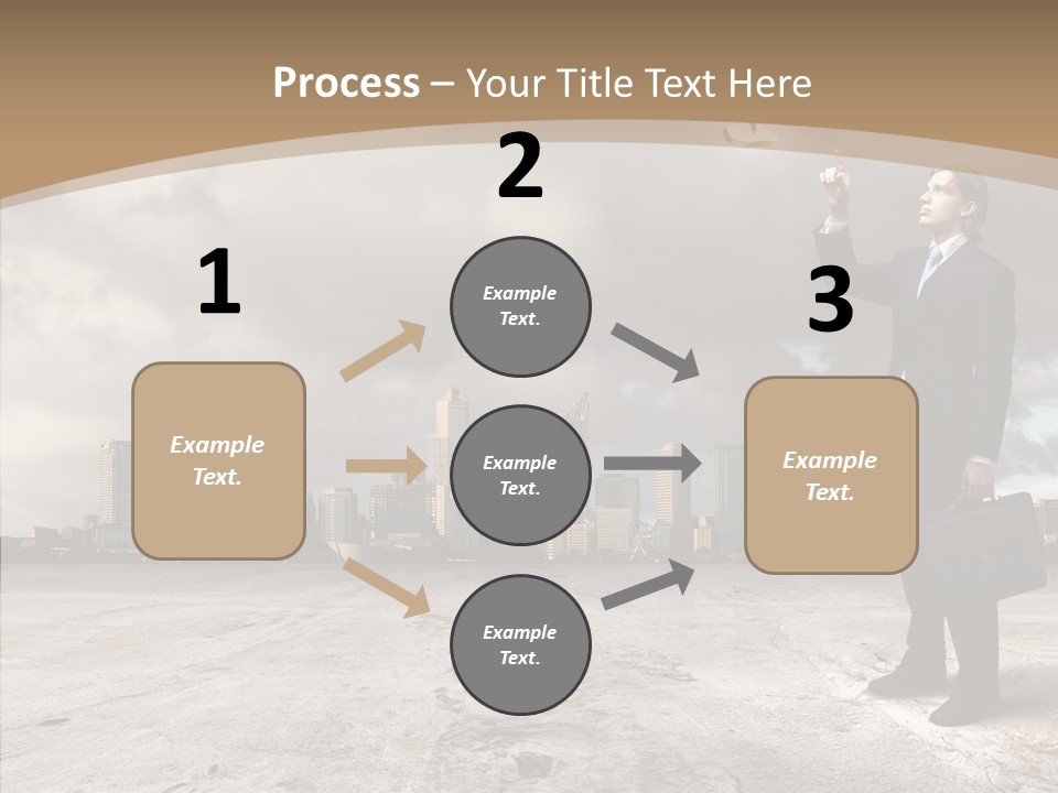 Concepts Black Euro PowerPoint Template