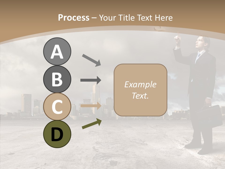 Concepts Black Euro PowerPoint Template