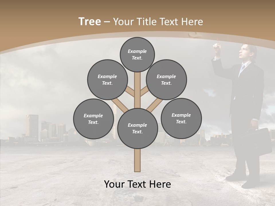 Concepts Black Euro PowerPoint Template