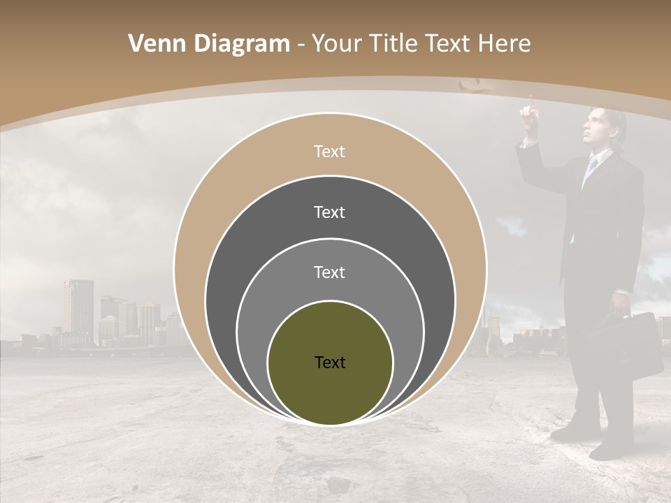 Concepts Black Euro PowerPoint Template