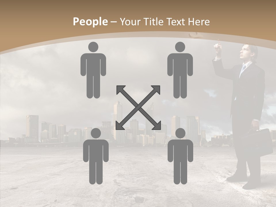 Concepts Black Euro PowerPoint Template