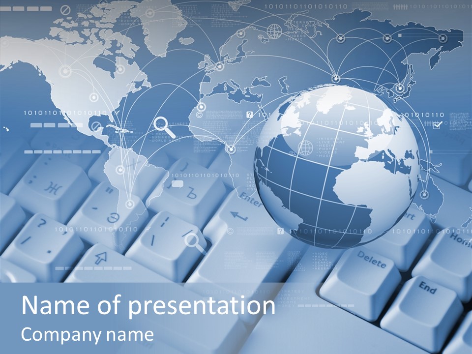 Background Sign Professional PowerPoint Template