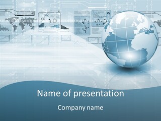 World Multimedia Professional PowerPoint Template