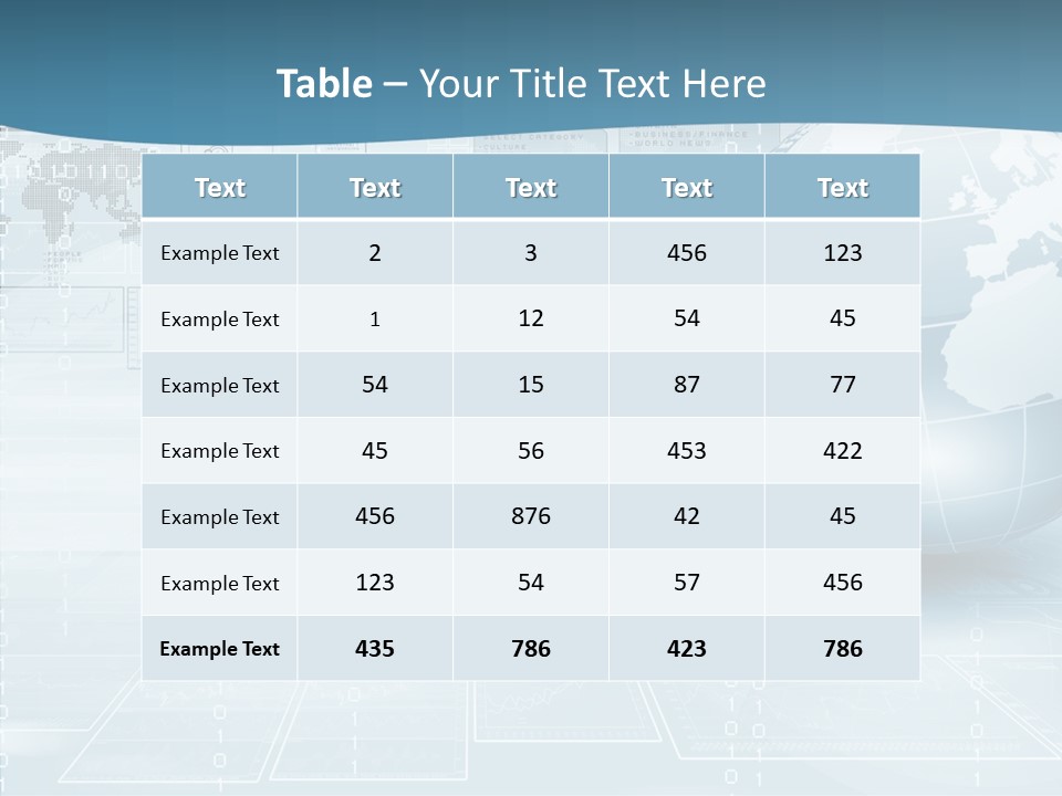 World Multimedia Professional PowerPoint Template