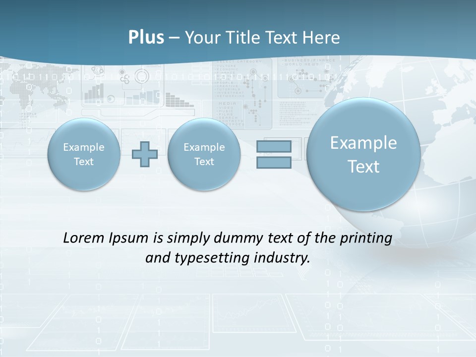 World Multimedia Professional PowerPoint Template