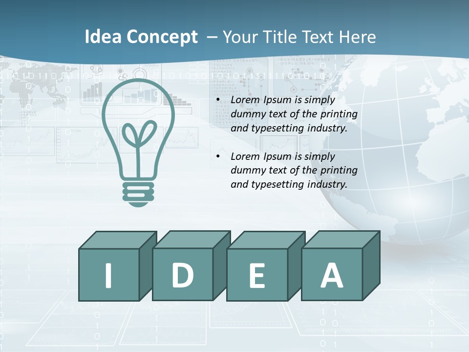 World Multimedia Professional PowerPoint Template