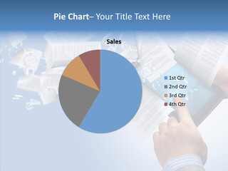 Reader Electronic Studying PowerPoint Template