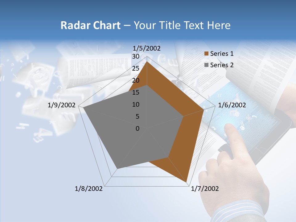 Reader Electronic Studying PowerPoint Template