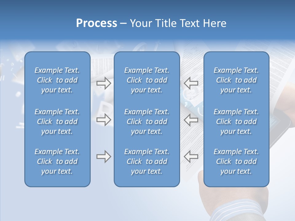 Reader Electronic Studying PowerPoint Template