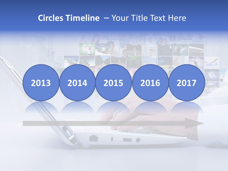 Contact Teamwork Network PowerPoint Template