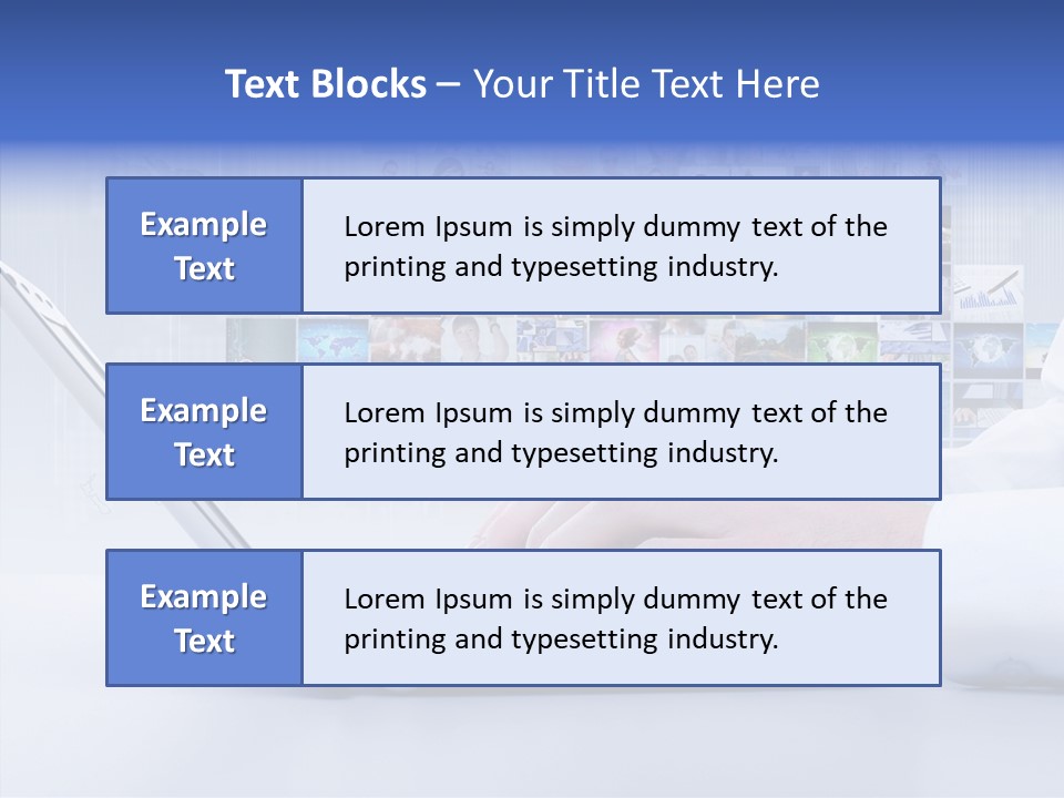 Contact Teamwork Network PowerPoint Template