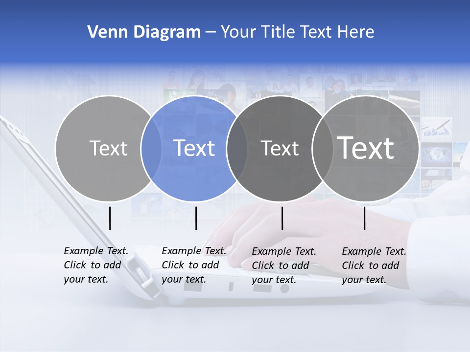 Contact Teamwork Network PowerPoint Template