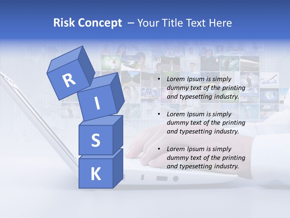 Contact Teamwork Network PowerPoint Template