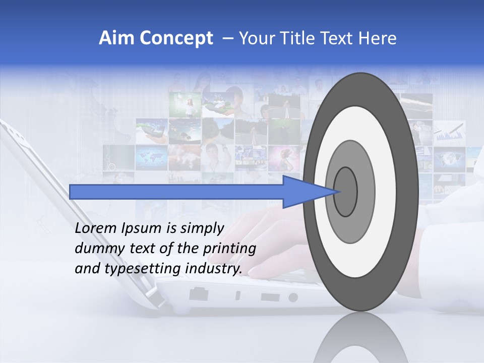 Contact Teamwork Network PowerPoint Template