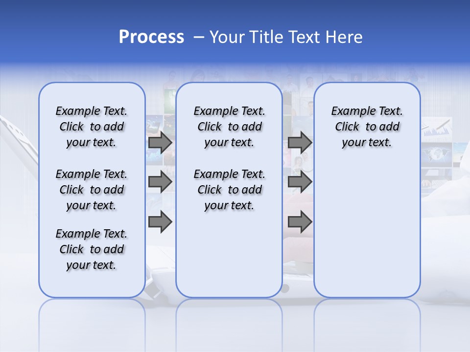 Contact Teamwork Network PowerPoint Template