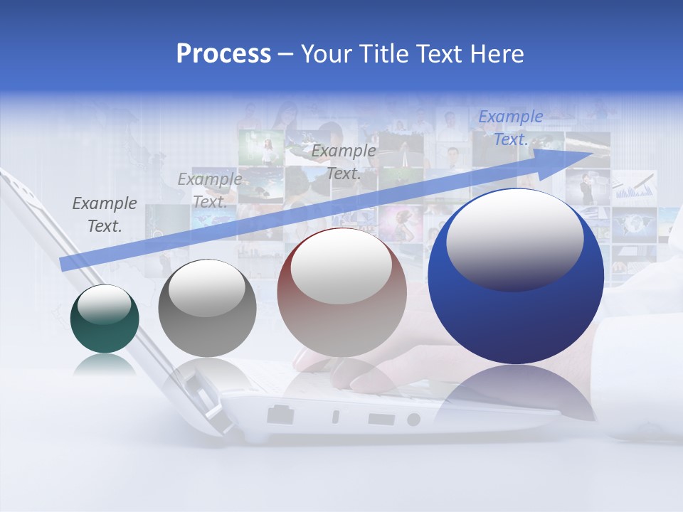 Contact Teamwork Network PowerPoint Template