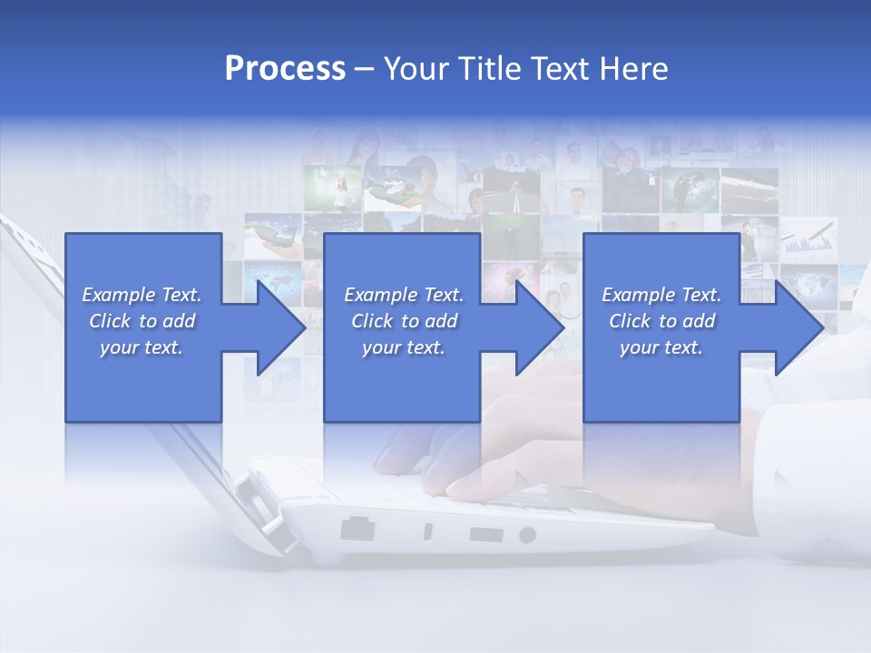 Contact Teamwork Network PowerPoint Template