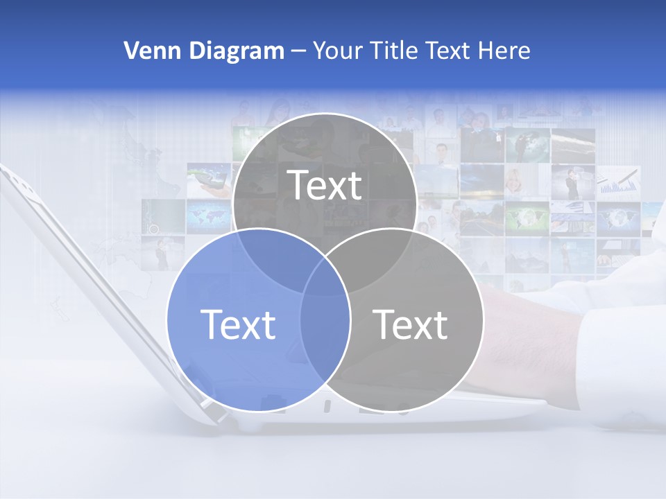 Contact Teamwork Network PowerPoint Template
