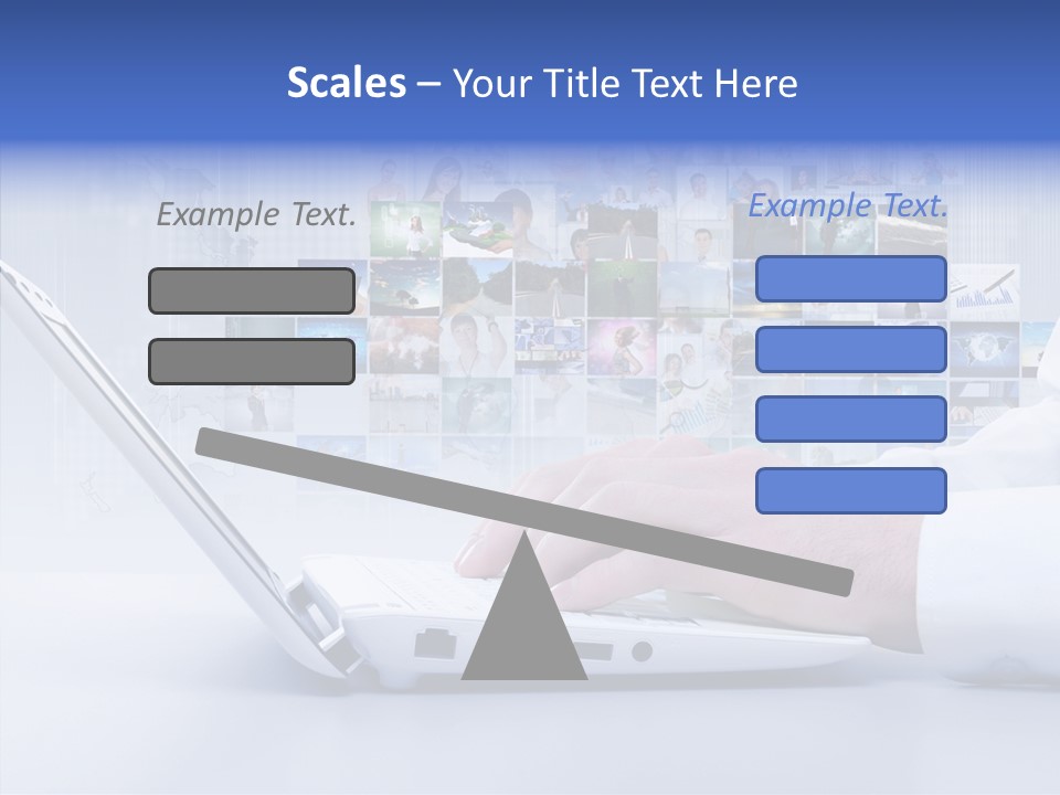 Contact Teamwork Network PowerPoint Template