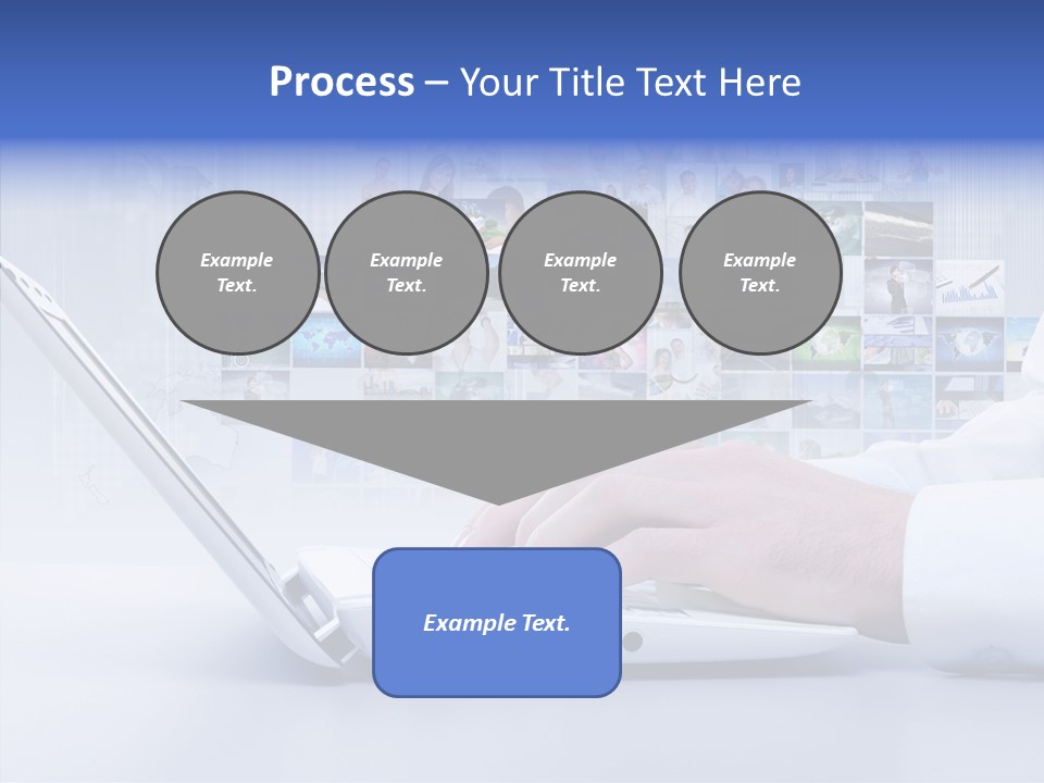 Contact Teamwork Network PowerPoint Template