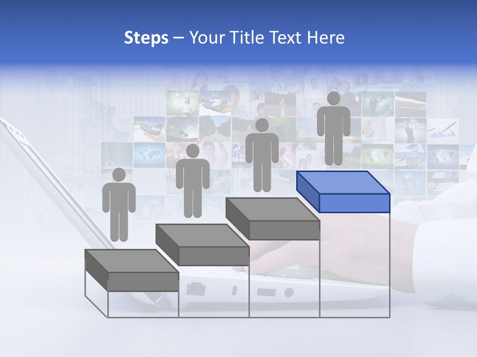Contact Teamwork Network PowerPoint Template