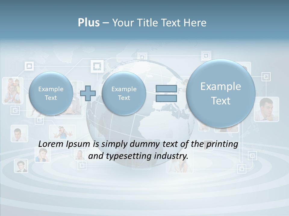 Idea Symbol Business PowerPoint Template