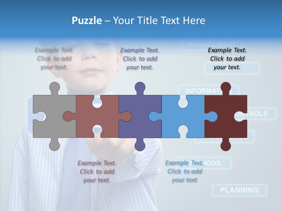 Controlling Controll Project PowerPoint Template