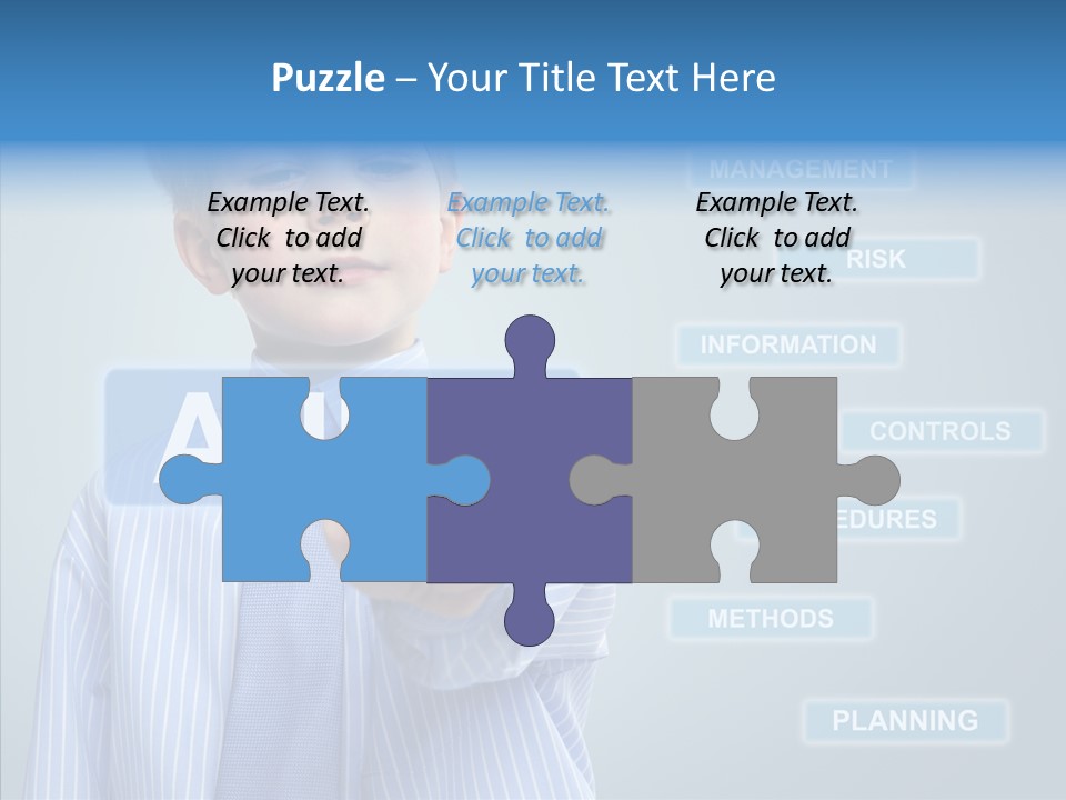 Controlling Controll Project PowerPoint Template