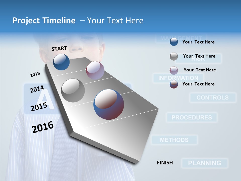 Controlling Controll Project PowerPoint Template